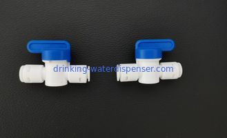 Alto flusso della maniglia pp dei connettori di plastica manuali blu dell'acqua per l'erogatore dell'acqua