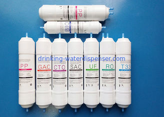 Sistema bianco di filtrazione combinato Compsite della fase della cartuccia di filtro dall'erogatore dell'acqua 4
